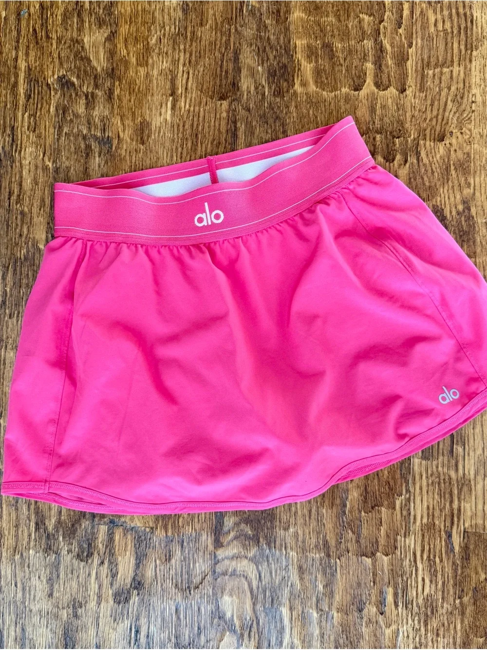 ALO Yoga Hot Pink Skater Active Skort